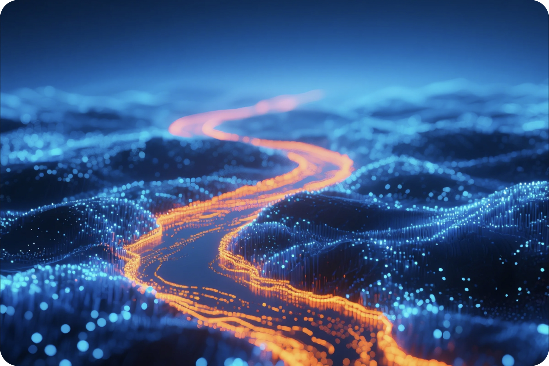 Abstract connected data landscape for financial services